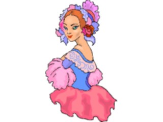 Sticker Custom Preview Image #102940 People Teenagers Girlin Dress1