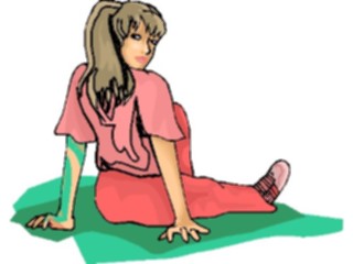 Sticker Custom Preview Image #102968 People Teenagers Girl Sitting4