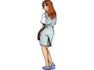 Sticker Custom Preview Image #102988 People Teenagers Girl Standing15