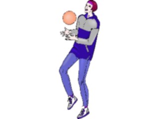 Sticker Custom Preview Image #103001 People Teenagers Girlwith Ball2