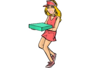 Sticker Custom Preview Image #103006 People Teenagers Girlwith Box