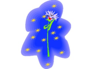 Sticker Custom Preview Image #103065 Plants Flowers Flowers Aster3