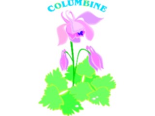 Sticker Custom Preview Image #103147 Plants Flowers Flowers Columbine2