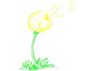 Sticker Custom Preview Image #103191 Plants Flowers Flowers Dandelion11