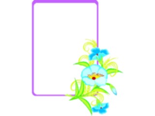 Sticker Custom Preview Image #103209 Plants Flowers Flowers Flax Flower Frame