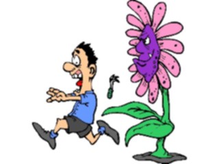 Sticker Custom Preview Image #103744 Plants Flowers Flowers Flower Angry