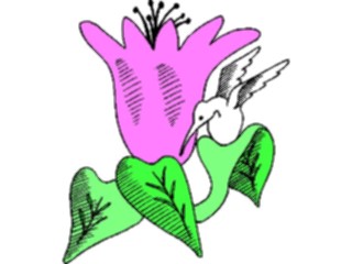 Sticker Custom Preview Image #103793 Plants Flowers Flowers Flower Bird