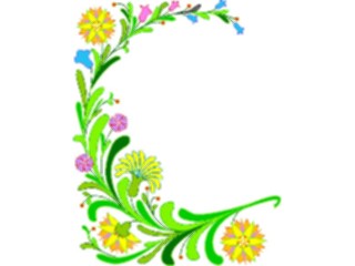 Sticker Custom Preview Image #103799 Plants Flowers Flowers Flower Border006