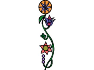 Sticker Custom Preview Image #103815 Plants Flowers Flowers Flower Border022