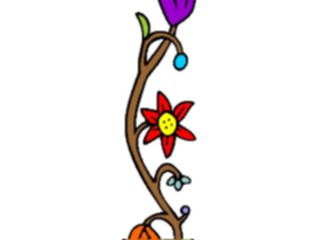 Sticker Custom Preview Image #103833 Plants Flowers Flowers Flower Border040