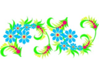 Sticker Custom Preview Image #103859 Plants Flowers Flowers Flower Border066