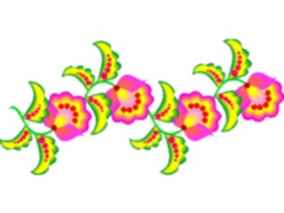 Sticker Custom Preview Image #103887 Plants Flowers Flowers Flower Border094