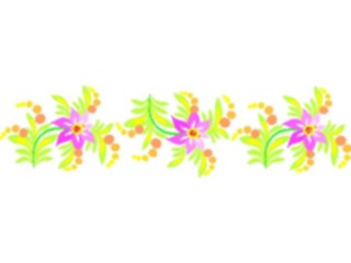 Sticker Custom Preview Image #103888 Plants Flowers Flowers Flower Border095