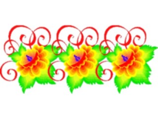 Sticker Custom Preview Image #103891 Plants Flowers Flowers Flower Border098