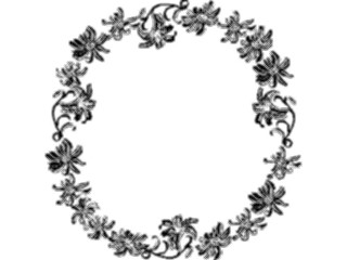 Sticker Custom Preview Image #103908 Plants Flowers Flowers Flower Circle Frame