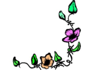 Sticker Custom Preview Image #103917 Plants Flowers Flowers Flower Corner08
