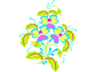 Sticker Custom Preview Image #103951 Plants Flowers Flowers Flower Design23