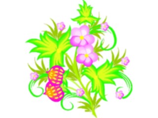 Sticker Custom Preview Image #103954 Plants Flowers Flowers Flower Design26