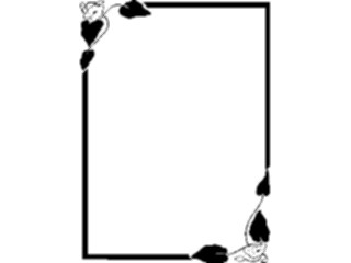 Sticker Custom Preview Image #104053 Plants Flowers Flowers Flower Leaf Frame