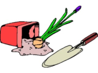 Sticker Custom Preview Image #104058 Plants Flowers Flowers Flower Pot Spilled2