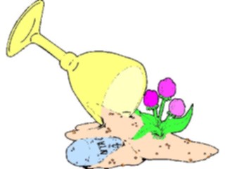 Sticker Custom Preview Image #104065 Plants Flowers Flowers Flower Spilled