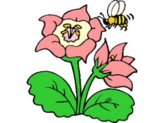 Sticker Custom Preview Image #104070 Plants Flowers Flowers Flowerwith Bee