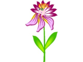 Sticker Custom Preview Image #104074 Plants Flowers Flowers Flowerwith Face4