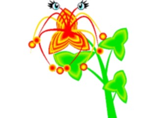 Sticker Custom Preview Image #104076 Plants Flowers Flowers Flowerwith Face6