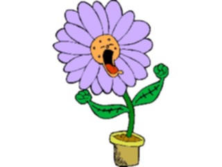 Sticker Custom Preview Image #104083 Plants Flowers Flowers Flower Yawning