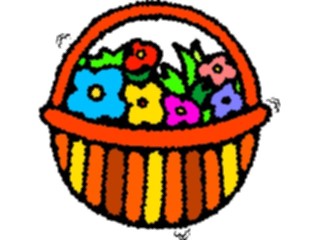 Sticker Custom Preview Image #104481 Plants Flowers Flowers Flowers Basket