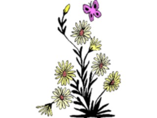 Sticker Custom Preview Image #104483 Plants Flowers Flowers Flowers Butterfly