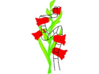 Sticker Custom Preview Image #104518 Plants Flowers Flowers Gladiolas2