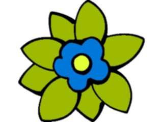 Sticker Custom Preview Image #104556 Plants Flowers Flowers Leafy Flower2