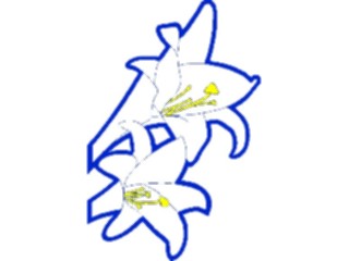 Sticker Custom Preview Image #104564 Plants Flowers Flowers Lilies1