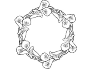 Sticker Custom Preview Image #104578 Plants Flowers Flowers Lily Frame1