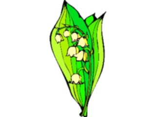 Sticker Custom Preview Image #104580 Plants Flowers Flowers Lilyofthe Valley1