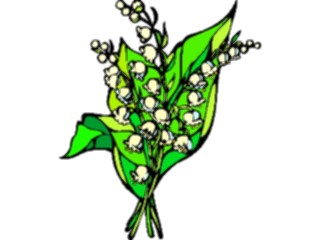 Sticker Custom Preview Image #104581 Plants Flowers Flowers Lilyofthe Valley2