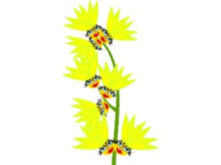 Sticker Custom Preview Image #104585 Plants Flowers Flowers Lime Flowers