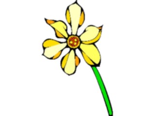 Sticker Custom Preview Image #104608 Plants Flowers Flowers Narcissus4