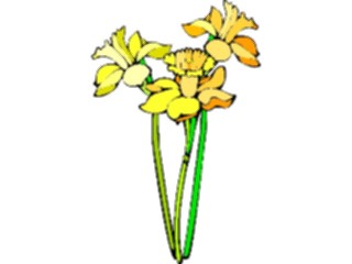 Sticker Custom Preview Image #104609 Plants Flowers Flowers Narcissus5