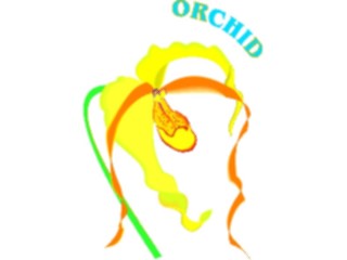 Sticker Custom Preview Image #104623 Plants Flowers Flowers Orchid4