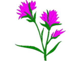Sticker Custom Preview Image #104627 Plants Flowers Flowers Paintbrush