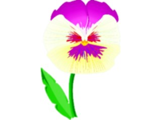 Sticker Custom Preview Image #104628 Plants Flowers Flowers Pansy1