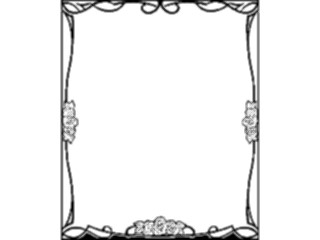 Sticker Custom Preview Image #104761 Plants Flowers Flowers Rose Flourish Frame