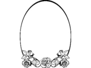 Sticker Custom Preview Image #104762 Plants Flowers Flowers Rose Frame1