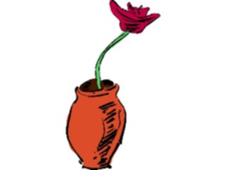 Sticker Custom Preview Image #104768 Plants Flowers Flowers Rosein Vase2