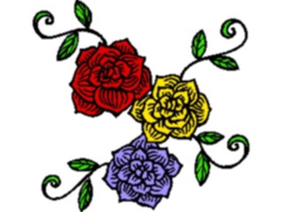 Sticker Custom Preview Image #104784 Plants Flowers Flowers Roses09