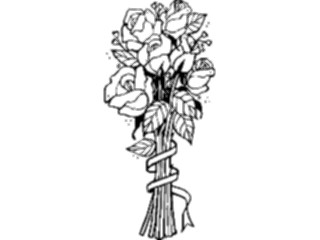 Sticker Custom Preview Image #104799 Plants Flowers Flowers Roses Bouquet