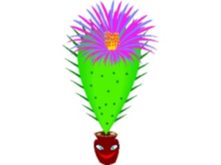 Sticker Custom Preview Image #105035 Plants Flowers General Cactuswith Flower2