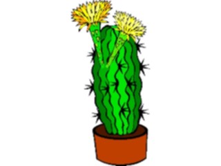 Sticker Custom Preview Image #105038 Plants Flowers General Cactuswith Flower5